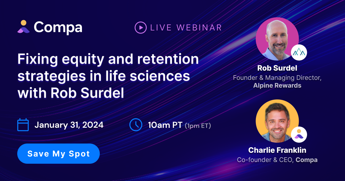 Rob Rundle Equiti Fixing equity and retention strategies in life sciences with Rob Surdel ...